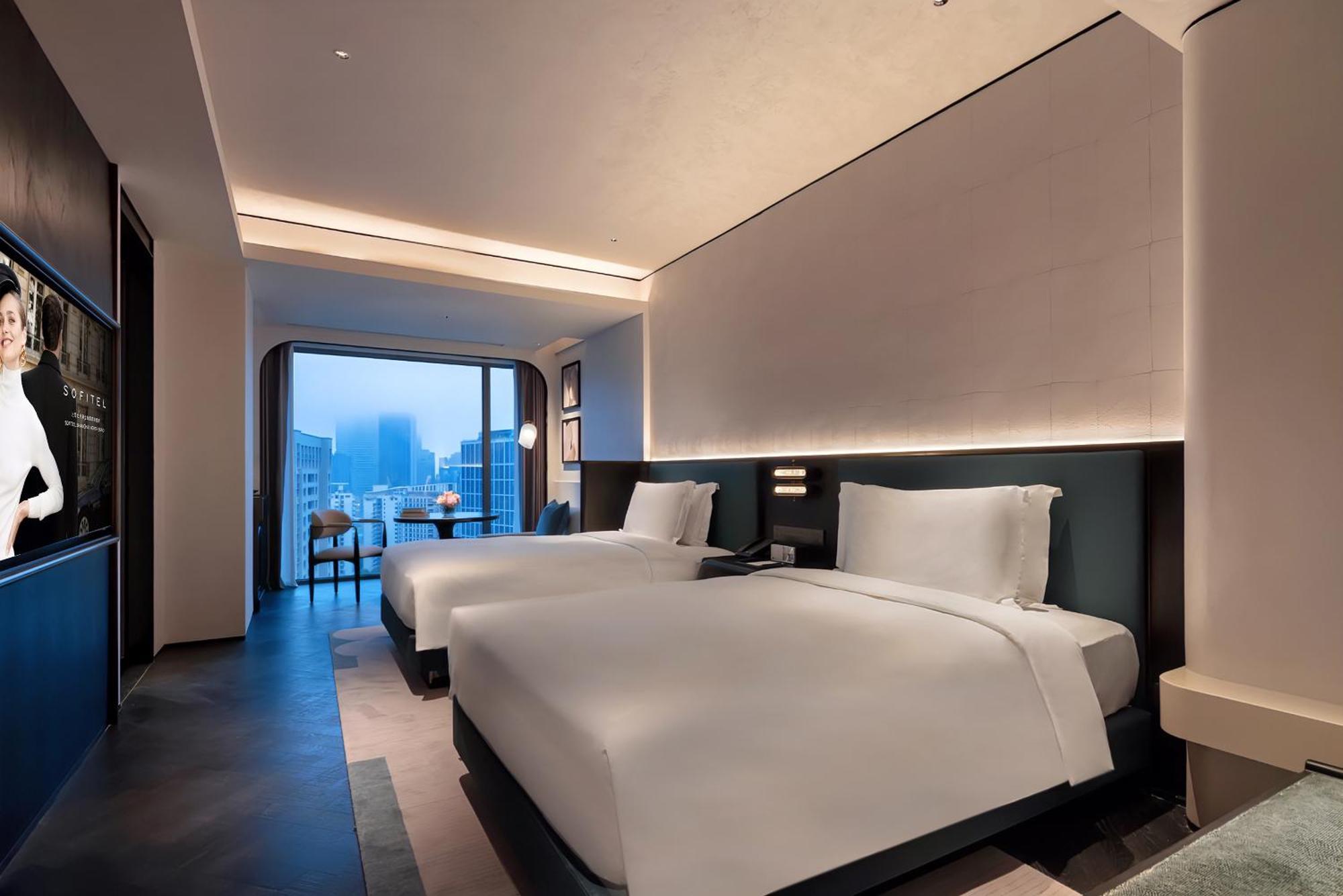 Hotel Sofitel Shanghai North Bund Zewnętrze zdjęcie